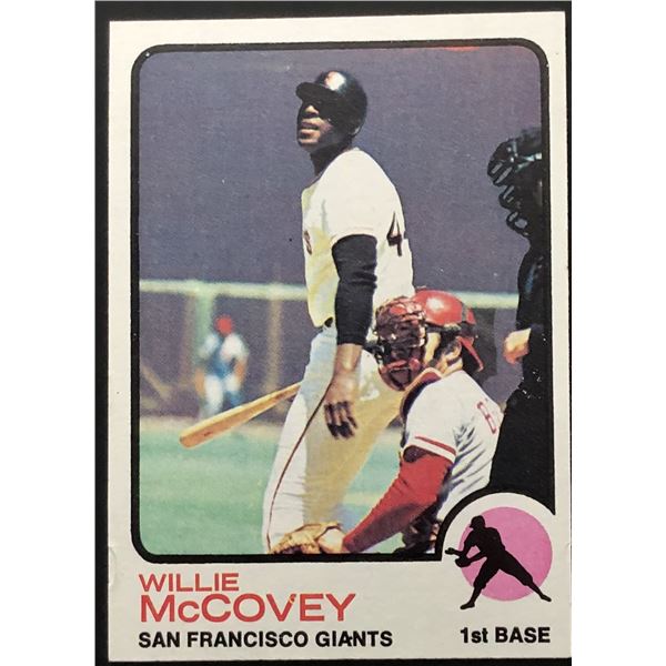 1973 TOPPS WILLIE McCOVEY (HOF)