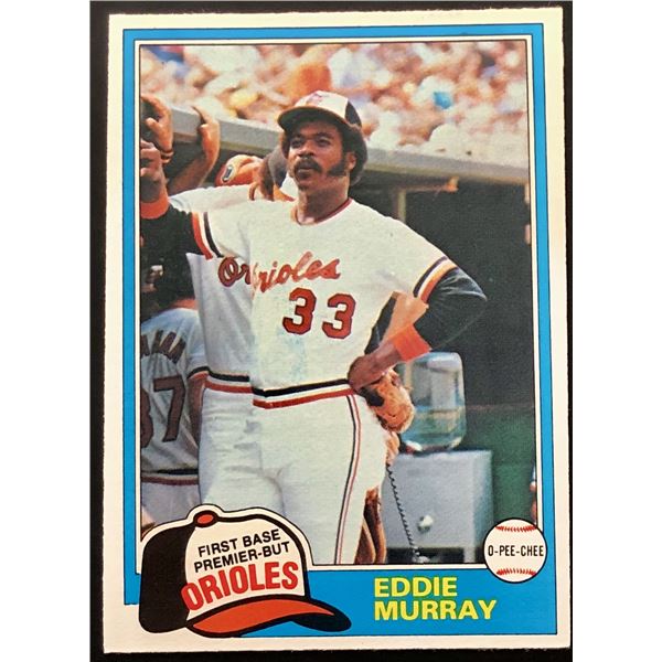 1981 O-PEE-CHEE EDDIE MURRAY (HOF)