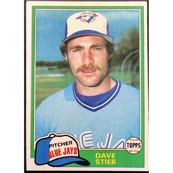 1981 TOPPS DAVE STIEB