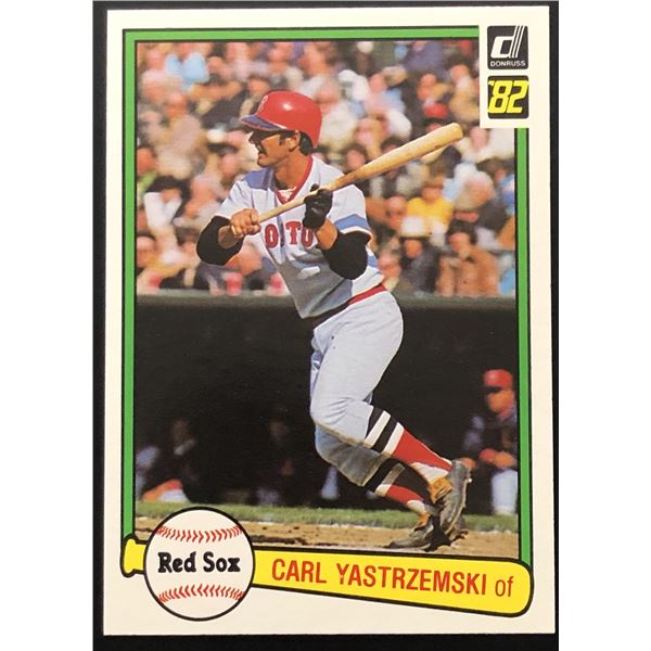 1982 DONRUSS CARL YASTRZEMSKI (HOF)