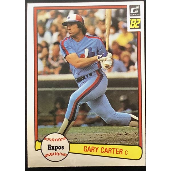 1982 DONRUSS GARY CARTER (HOF)