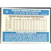 Image 2 : 1982 DONRUSS STEVE CARLTON (HOF)