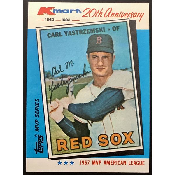 1982 TOPPS K-MART CARL YASTRZEMSKI (HOF)