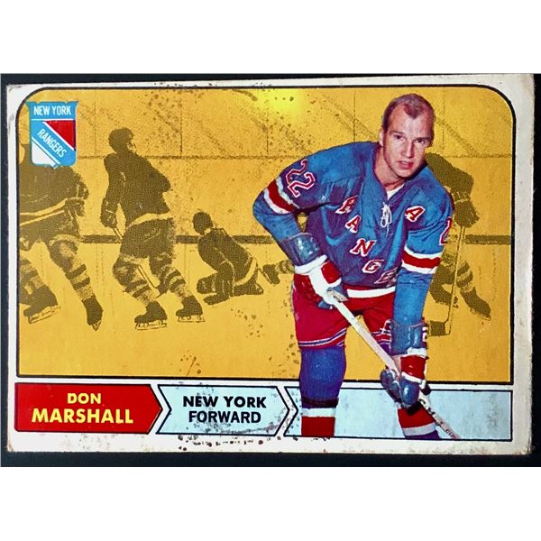 1968-69 O-PEE-CHEE DON MARSHALL