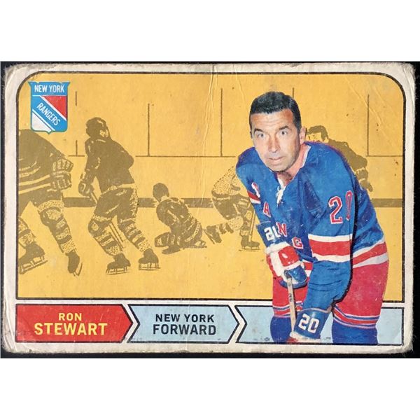 1968-69 O-PEE-CHEE RON STEWART