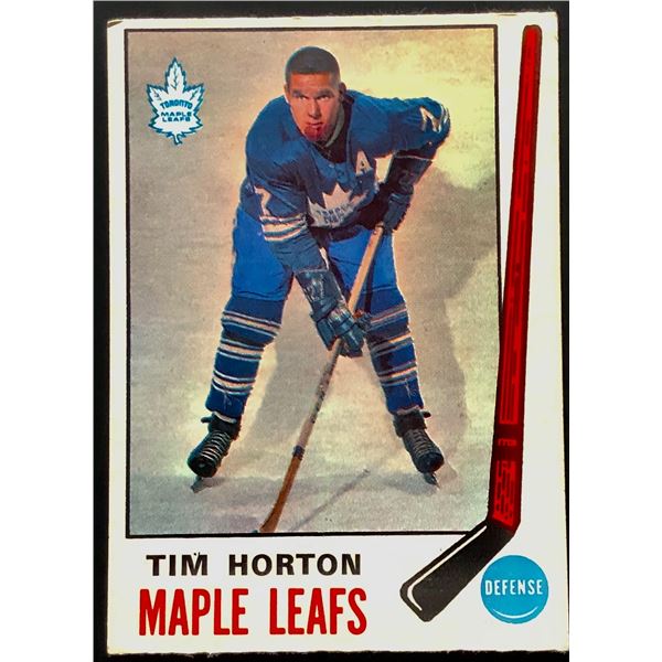 1969-70 O-PEE-CHEE TIM HORTON (HOF)