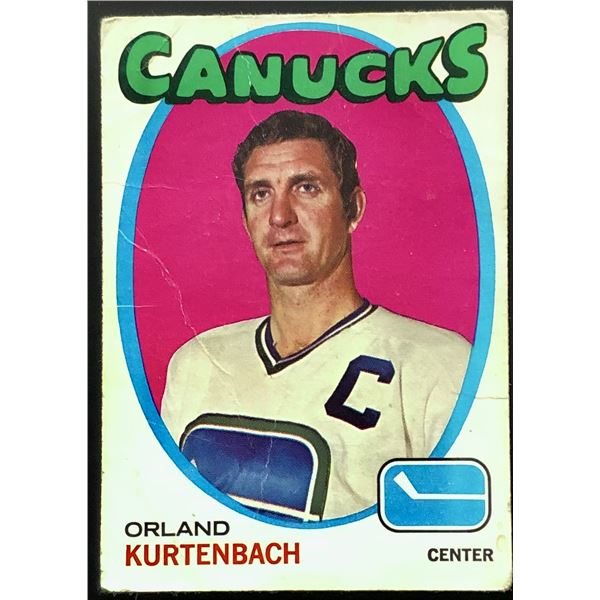 1971-72 O-PEE-CHEE ORLAND KURTENBACH