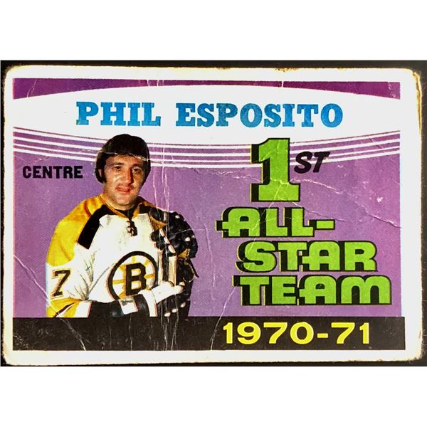 1971-72 O-PEE-CHEE PHIL ESPOSITO (HOF)