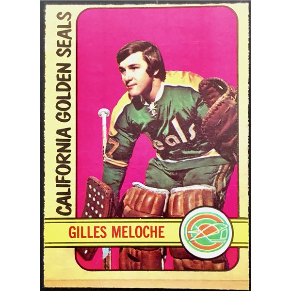 1972-73 O-PEE-CHEE GILLES MELOCHE ROOKIE CARD