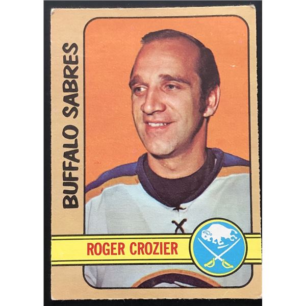 1972-73 O-PEE-CHEE ROGER CROZIER (HOF)