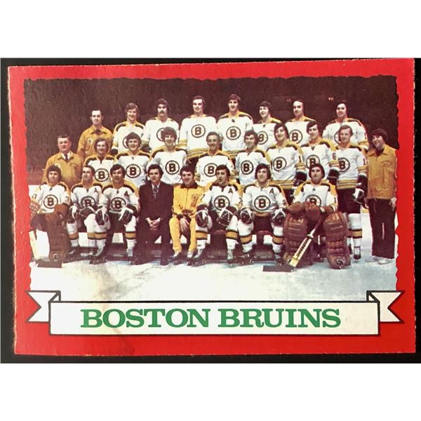 1973-74 TOPPS BOSTON BRUINS