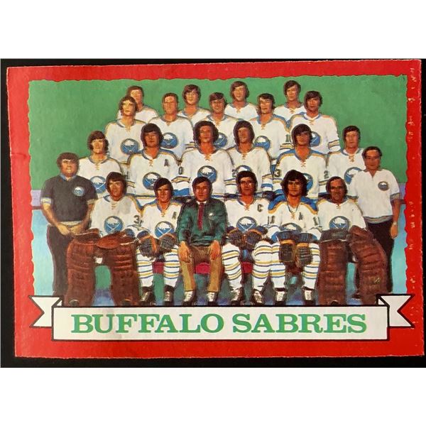 1973-74 TOPPS BUFFALO SABRES