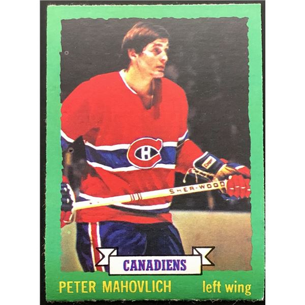 1973-74 TOPPS PETE MAHOVLICH (HOF)