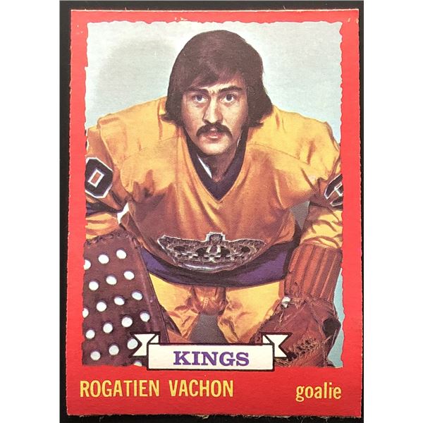 1973-74 TOPPS ROGIE VACHON (HOF)