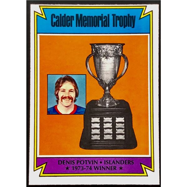 1974-75 O-PEE-CHEE DENIS POTVIN (HOF)