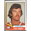 Image 1 : 1974-75 O-PEE-CHEE YVON LAMBERT ROOKIE CARD
