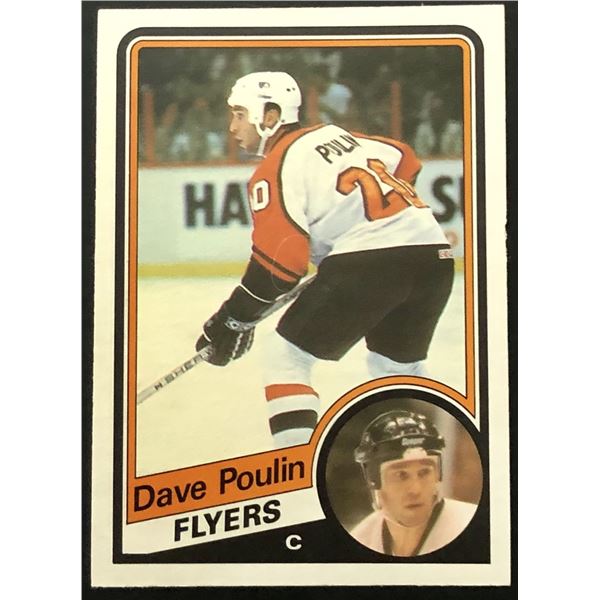 1984-85 O-PEE-CHEE DAVE POULIN ROOKIE CARD