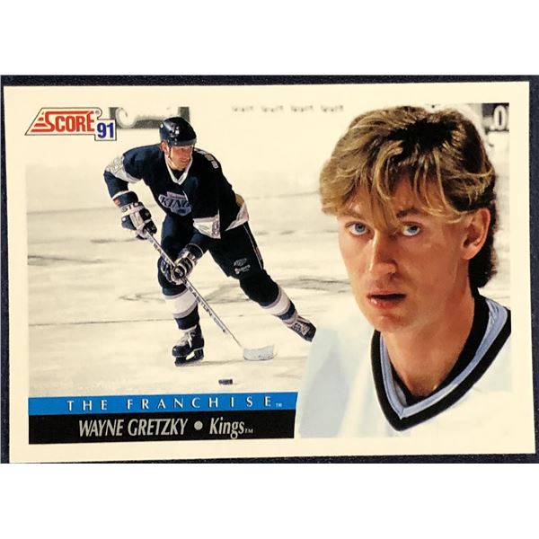 1991-92 SCORE WAYNE GRETZKY (HOF)