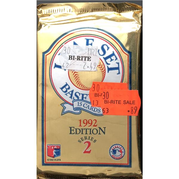 1992 LEAF SERIES TWO FOIL PACK