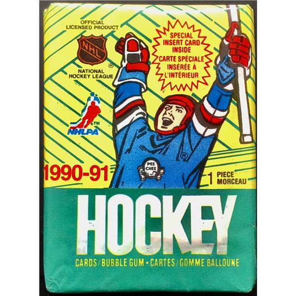 1990-91 O-PEE-CHEE HOCKEY WAX PACK