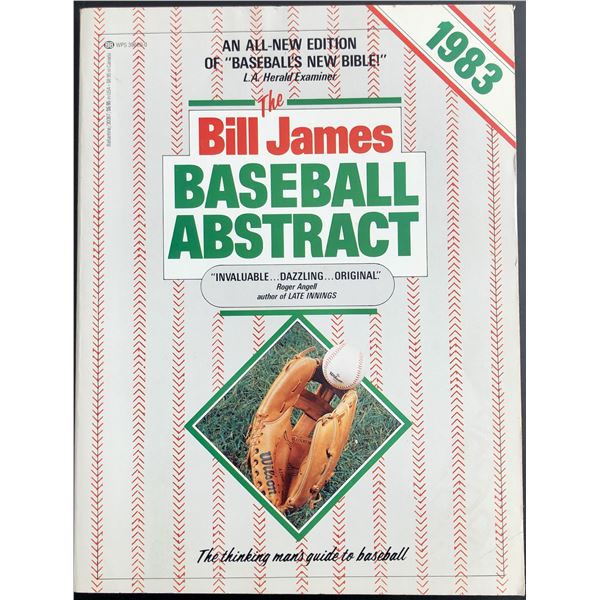 1983 BILL JAMES BASEBALL ABSTRACT