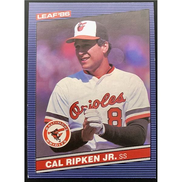1986 LEAF CAL RIPKEN JR. (HOF)