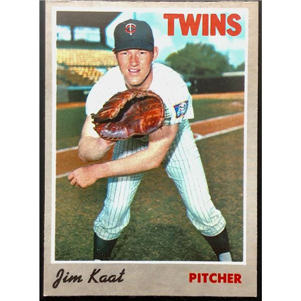 1970 O-PEE-CHEE JIM KAAT (HOF)