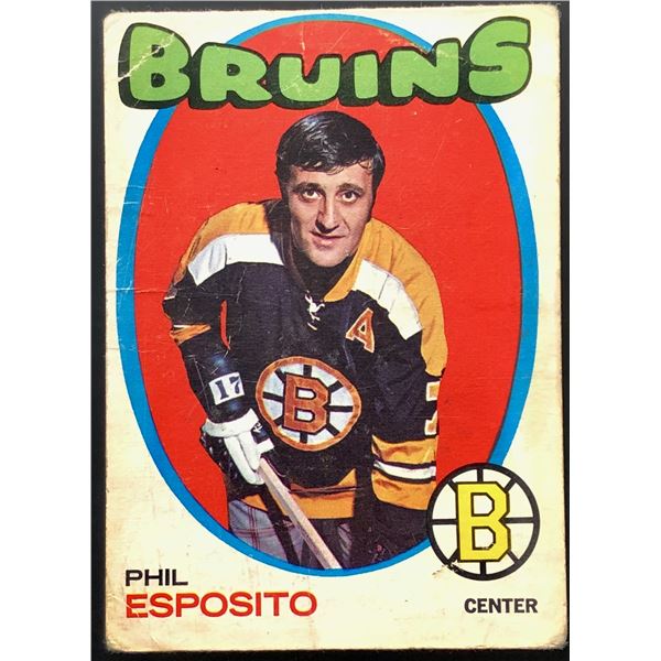1971-72 O-PEE-CHEE PHIL ESPOSITO (HOF)