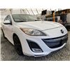 Image 8 : 10 -- 2010 MAZDA 3, WHITE, 204517 KMS, FRONT WHEEL DRIVE