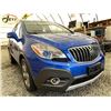 Image 8 : 101 -- 2014 BUICK ENCORE, BLUE, 183200 KMS, FRONT WHEEL DRIVE