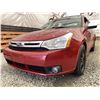 Image 2 : 12 -- 2011 FORD FOCUS SE, RED, 205109 KMS, FRONT WHEEL DRIVE