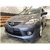 Image 2 : 202 -- 2008 MAZDA 5, BLUE, 237920 KMS, FRONT WHEEL DRIVE "NO RESERVE!"