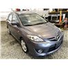 Image 8 : 202 -- 2008 MAZDA 5, BLUE, 237920 KMS, FRONT WHEEL DRIVE "NO RESERVE!"