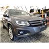 Image 8 : 0H -- 2012 VW TIGUAN S, GREY, 175007 KMS, ALL WHEEL DRIVE