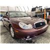 Image 8 : 18 -- 2005 HYUNDAI SONATA VE, RED, 214838 KMS, FRONT WHEEL DRIVE