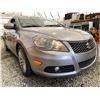 Image 8 : 23 -- 2011 SUZUKI KIZASHI, GREY, 215120 KMS, ALL WHEEL DRIVE