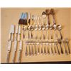 Image 2 : 301 -- LARGE BOX OF SPECIALTY SILVERWARE, AND OTHER SILVER AND SILVER PLATED ITEMS