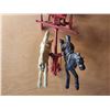 Image 8 : 302 -- CAST IRON POLICE AND FIRE PATROL CARRIAGES WITH HORSES AND FIGURES