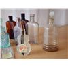 Image 2 : 312 -- KUNDO GLASS DOME CLOCK, 7 ANTIQUE BOTTLES AND INFO SHEETS