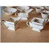 Image 2 : 320 -- MASONS FRIARSWOOD ENGLISH IRONSTONE CHINA SET, PLATTERS, SALAD PLATES, DESSERT PLATES, TEA CU