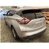 Image 11 : 0D -- 2016 NISSAN MURANO, SILVER, 103506 KMS, ALL WHEEL DRIVE