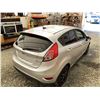 Image 16 : 0E -- 2015 FORD FIESTA SE, SILVER, 159830 KMS, FRONT WHEEL DRIVE
