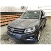 Image 3 : 0H -- 2012 VW TIGUAN S, GREY, 175007 KMS, ALL WHEEL DRIVE