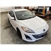 Image 10 : 10 -- 2010 MAZDA 3, WHITE, 204517 KMS, FRONT WHEEL DRIVE