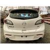 Image 17 : 10 -- 2010 MAZDA 3, WHITE, 204517 KMS, FRONT WHEEL DRIVE