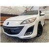 Image 1 : 10 -- 2010 MAZDA 3, WHITE, 204517 KMS, FRONT WHEEL DRIVE