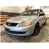 Image 1 : 19 -- 2006 MITSUBISHI LANCER, GREY, 228042 KMS, FRONT WHEEL DRIVE