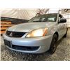 Image 2 : 19 -- 2006 MITSUBISHI LANCER, GREY, 228042 KMS, FRONT WHEEL DRIVE