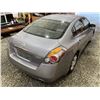 Image 16 : 22 -- 2008 NISSAN ALTIMA, GREY, 229384 KMS, FRONT WHEEL DRIVE