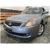 Image 1 : 22 -- 2008 NISSAN ALTIMA, GREY, 229384 KMS, FRONT WHEEL DRIVE